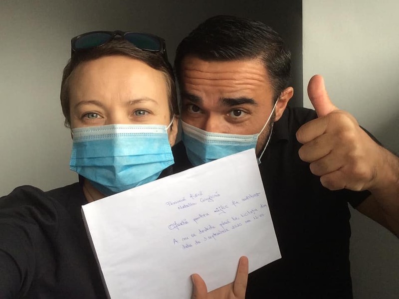 Adrian Secal și Natalia Ginghină | Foto: Facebook Adrian Secal