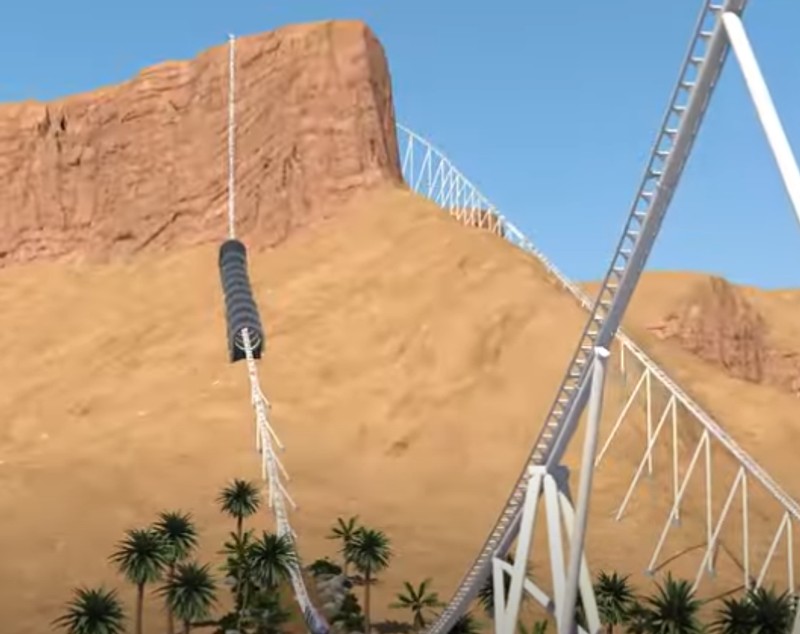 Cel mai rapid roller-coaster din lume se va deschide anul viitor, în Arabia Saudită. Ce înălțime are și ce viteze se pot atinge