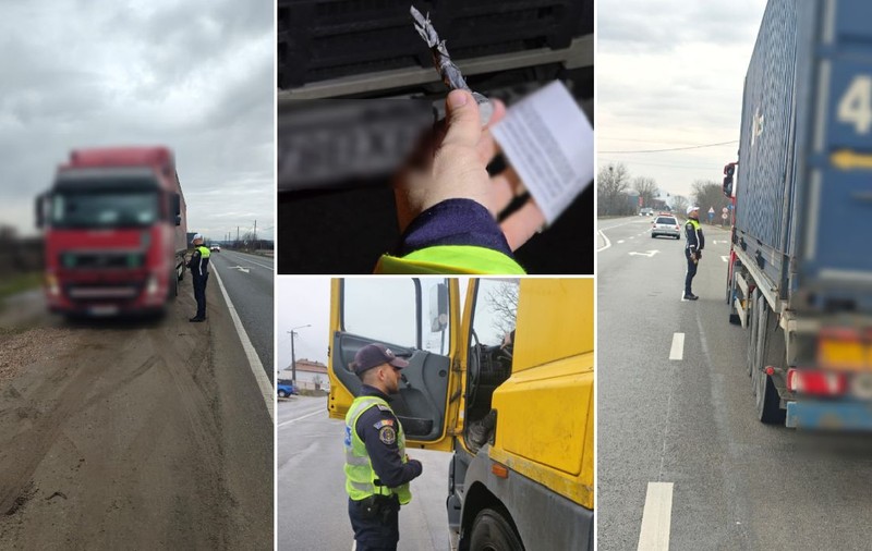 Șofer de TIR din Bacău prins cu „telecomanda”, colegul lui din Mureș cu „magnetul”, amândoi au rămas fără camioane