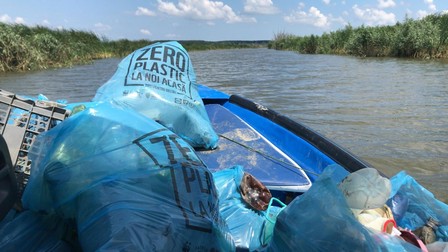 Deșeuri adunate de Patrula Zero Plastic