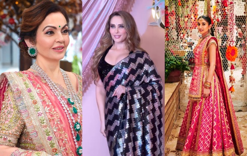 Cine e designerul care a îmbrăcat-o pe Iulia Vântur la nunta fiului celui mai bogat om din India. S-a duelat în ținute cu mireasa și soacra ei