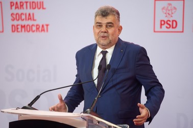Președintele PSD și premierul Marcel Ciolacu. Foto: Shutterstock
