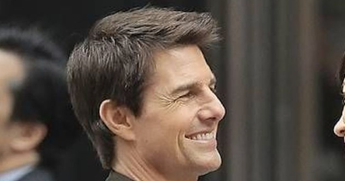 Tom Cruise zâmbind după divorțul de Katie Holmes