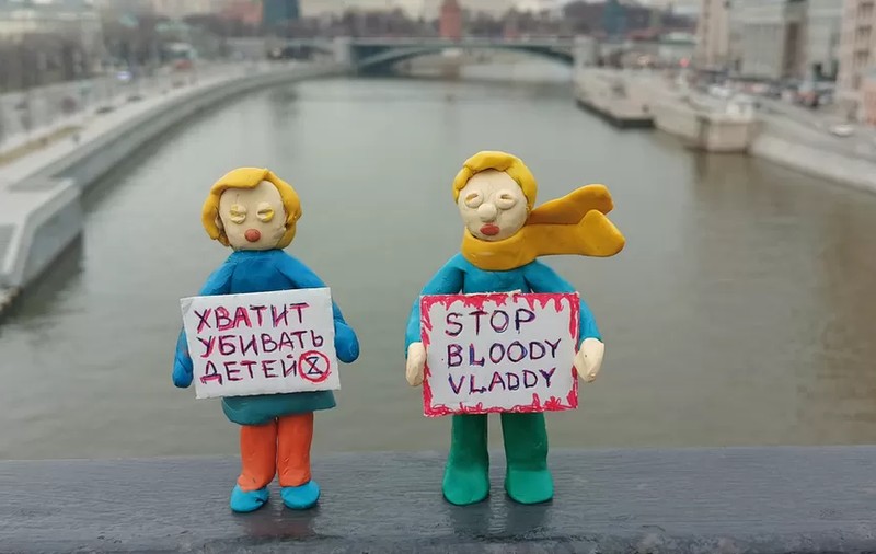 Metoda inedită a unui rus de a protesta față de războiul din Ucraina. „Așa am simțit că nu sunt complet inutil”
