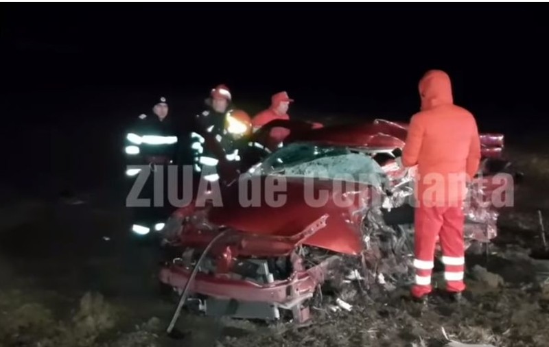VIDEO | Doi tineri de 18 ani, uciși într-un grav accident, în Constanța. Șoferul vinovat de accident era băut