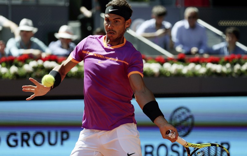 Rafael Nadal l-a învins clar pe Novak Djokovici, în semifinalele turneului de la Madrid. Cristiano Ronaldo, în lojă