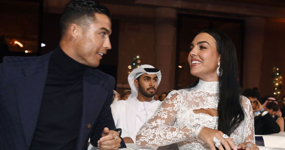 January 19, 2024, Dubai, Dubai, Emirati Arabi Uniti: Foto Fabio Ferrari/LaPresse - 19 Gennaio 2024 - Dubai, Emirati Arabi Uniti - Sport - Calcio -Globe Soccer Awards 2024 - 14esima edizione. .Nella foto: Georgina Rodriguez, Cristiano Ronaldo.January 19, 2024 Dubai, United Arab Emirates - sport - Soccer - Globe Soccer Awards 2024 - 14th edition. .In the pic: Georgina Rodriguez, Cristiano Ronaldo (Credit Image: © Fabio Ferrari/LaPresse via ZUMA Press)