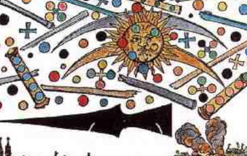 Gravură realizată de Hans Glaser în 1561