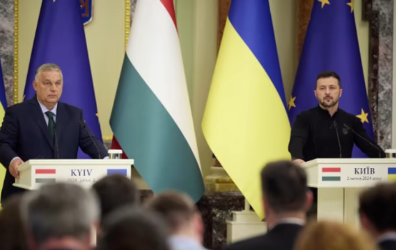 Viktor Orban i-a cerut lui Volodimir Zelenski la Kiev o încetare a focului favorabilă Rusiei