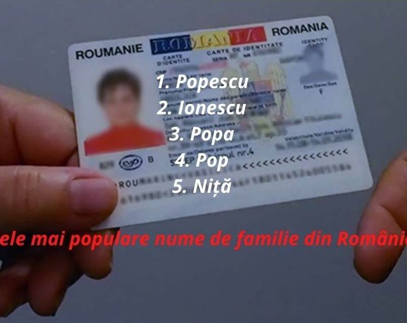 De unde provine numele tău de familie? Află în ce zone e cel mai răspândit!