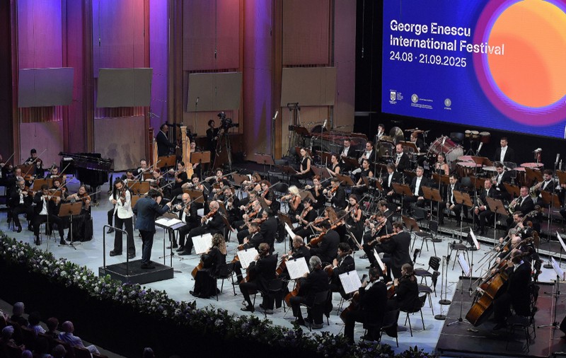 Programul Festivalului George Enescu 2025, miercuri, 10 septembrie: Orchestra din Antwerp, Staatskapelle Dresden, Big Band Radio România și concerte la Târgu Mureș și Brașov