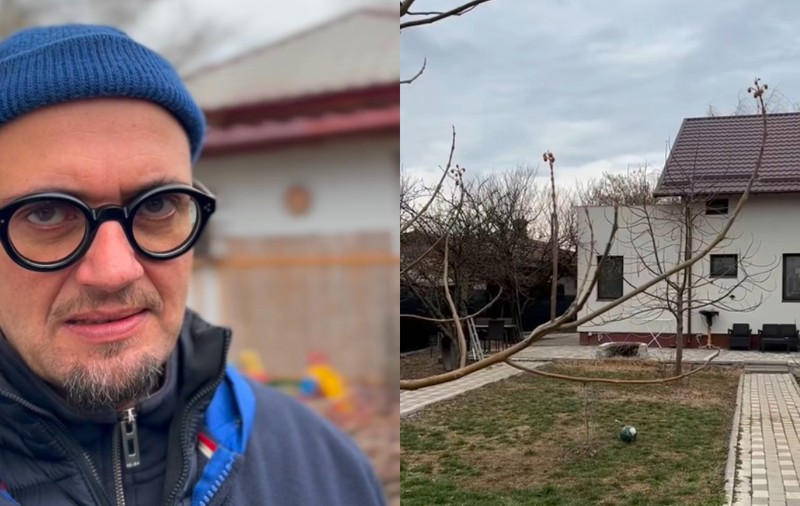 Oreste s-a mutat la țară. Cum arată casa în care locuiește acum: „Cu doar 60.000 de euro am construit-o, are cinci camere”