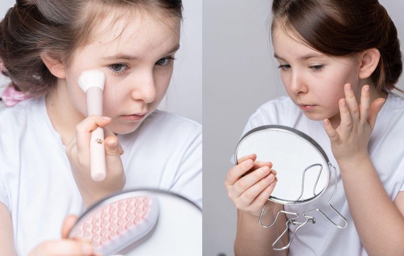 Noua obsesie a copiilor: rutina de skincare văzută pe TikTok cu până la 10 produse. Ce este cosmeticorexia și ce spune dermatologul