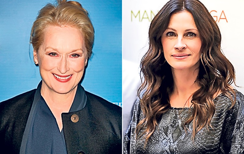SCANDAL LA HOLLYWOOD! Meryl Streep o urăşte de moarte pe Julia Roberts