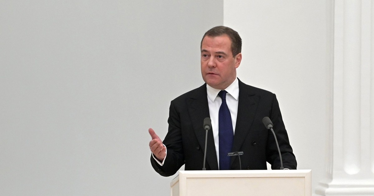 Dmitri Medvedev, vicepreședintele Consiliului de Securitate al Rusiei.