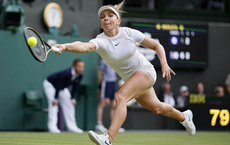 Când joacă Simona Halep în sferturi la Wimbledon cu Amanda Anisimova