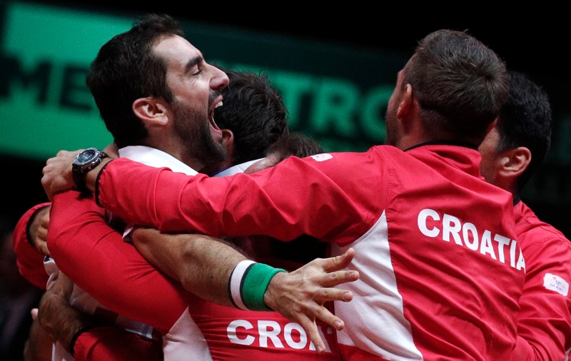 Finala Cupei Davis 2018. Franța - Croația 1-3. Cu președintele țării în tribună, croații au câștigat Salatiera de Argint