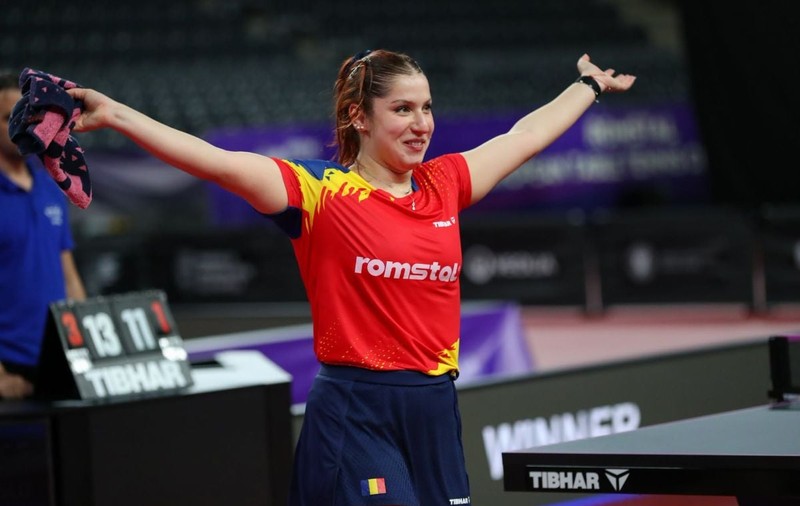 Bianca Mei-Roşu e campioană europeană U21 la tenis de masă. Sportiva română a obţinut şi argintul la dublu