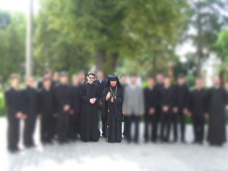 Andrei Zăgan (stânga) și Corneliu Bârlădeanu