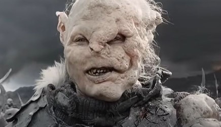 Gothmog, orcul făcut pentru a-l ridiculiza pe Harvey Weinstein. foto: Captură Video