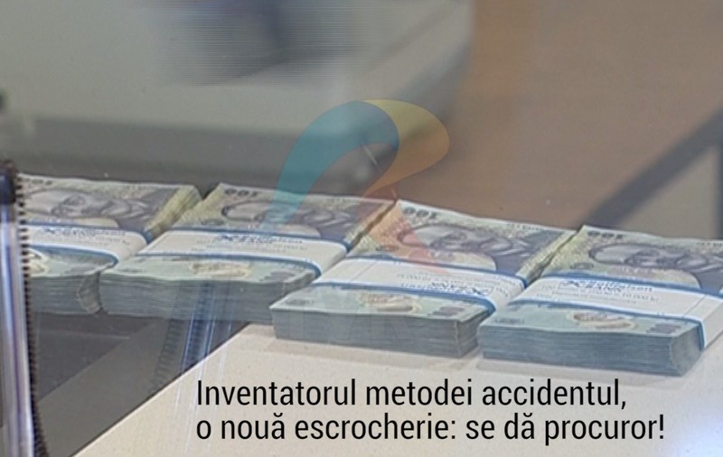 VIDEO. Inventatorul metodei „accidentul”, o nouă escrocherie: se dă procuror