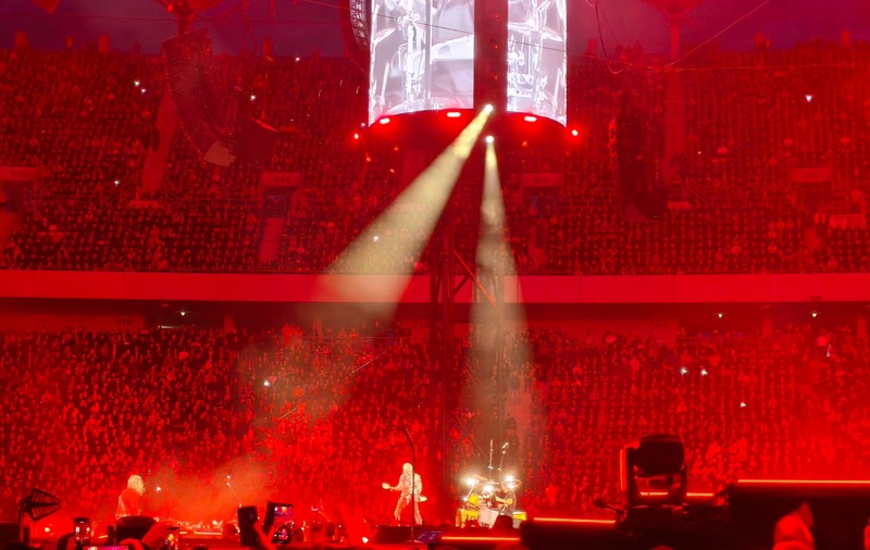 Surpriză uriașă pe Arena Națională: Metallica a interpretat o piesă celebră din repertoriul românesc