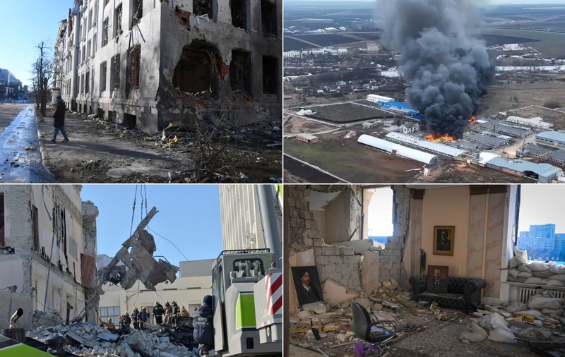 Război în Ucraina, ziua 28 | 1.000 de clădiri rezidențiale, distruse în Harkov de bombardamente. SUA acuză oficial Rusia de crime de război