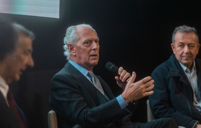 Foto Stefano Porta/LaPresse.05-12-2023 Milano, Italia - Cronaca - Conferenza Stampa per i 20 anni di Pirelli Hangar Bicocca e presentazione della programmazione 2024-25.Nella foto: Marco Tronchetti Provera..December 5, 2023 Milan, Italy - News - Press conference for the 20 years of Pirelli Hangar Bicocca and presentation of the 2024-25 programming (Credit Image: © Stefano Porta/LaPresse via ZUMA Press)