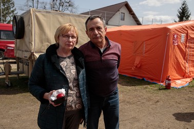 Constantin Grigorov și soția lui, Natalia Grigorovna, vin din Nikolaev