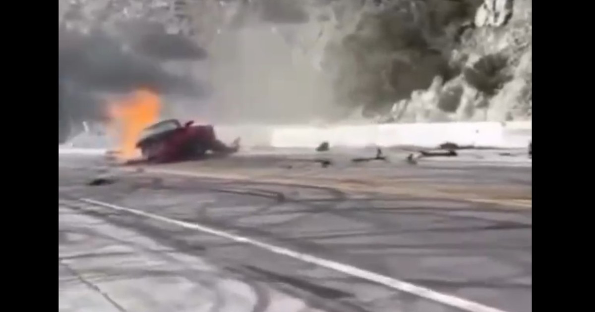 Momentul accidentului în care a murit Vince Zampella Captură X