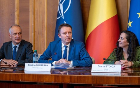 Siegfried Mureșan la întâlnirea cu parlamentarii USR
