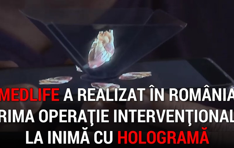 Pacienții scapă de frica operației prin terapia intervențională la inimă cu hologramă