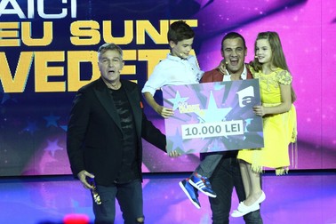 Ionuț Iftimoaie și copiii săi au câștigat prima ediție “Aici eu sunt vedetă”