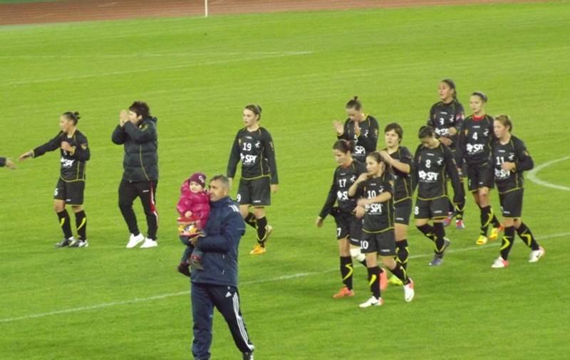 Supărare pe Cluj Arena! Fetele de la Olimpia au ratat calificarea în sferturile Ligii Campionilor chiar de ziua căpitanului lor