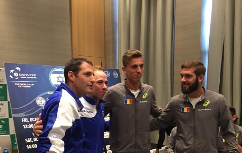LIVEBLOG Israel - România 5-0, în barajul de Cupa Davis. Vasile Antonescu, fostul partener al Simonei Halep, și Nicolae Frunză au pierdut ultimele meciuri de simplu