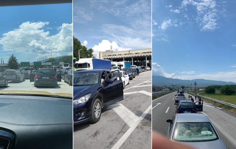 Cozi uriaşe la intrarea în Grecia. Turiştii români au așteptat ore bune să treacă de vama Kulata