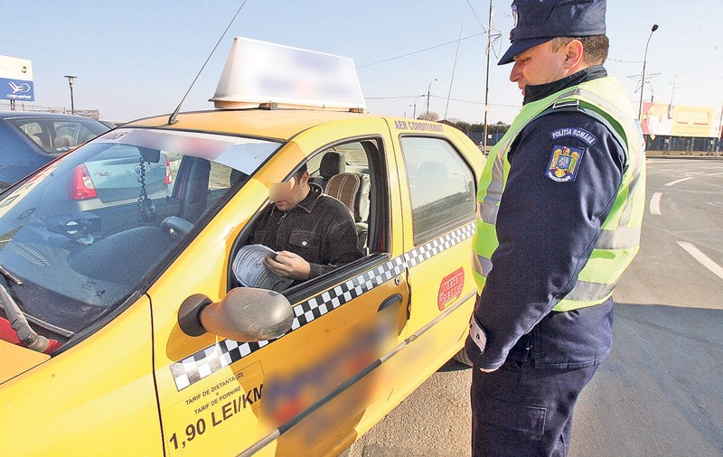 POLIȚIA a ieșit la ”VÂNĂTOARE” de TAXIMETRIȘTI
