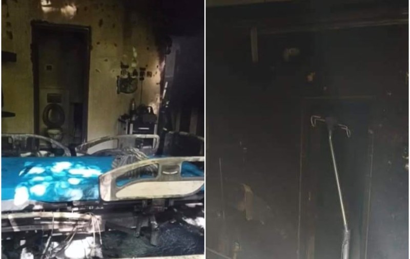 Imagini cu impact emoțional. Cum arată salonul ATI al spitalului din Constanța, unde șapte pacienți au murit în urma unui incendiu