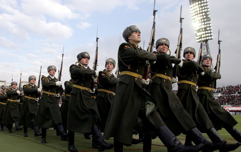 Armata rusă dispune de un efectiv total de aproape 2,39 milioane de oameni, dintre care 1,5 milioane sunt soldați activi. Foto: Getty Images