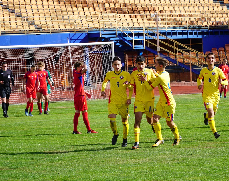 Fiul lui Arman Karamian a marcat primul gol pentru România U15, în amicalul cu Moldova U15 / GALERIE FOTO&VIDEO