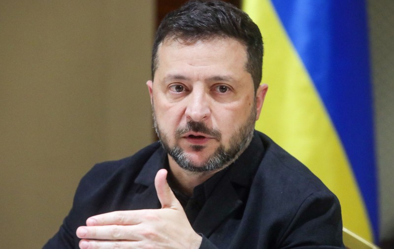Președintele ucrainean Volodimir Zelenski Sursa foto: Hepta