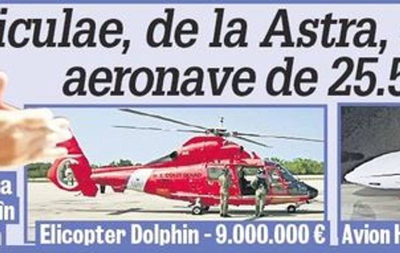 Niculae, de la Astra, și-a luat aeronave de 25.500.000 €