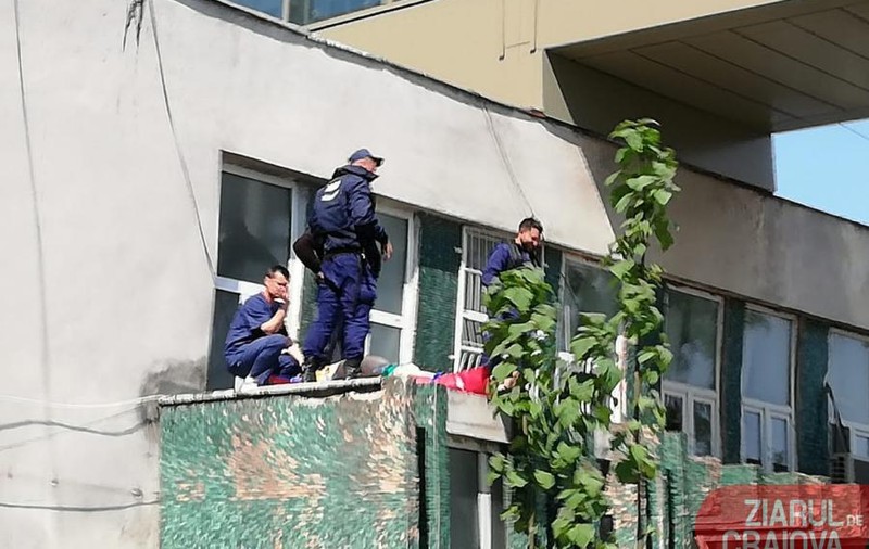Un bărbat s-a aruncat de pe clădirea Spitalului de Urgență din Craiova