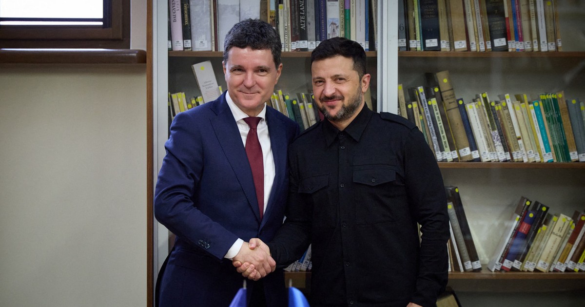 Nicușor Dan și Volodimir Zelenski