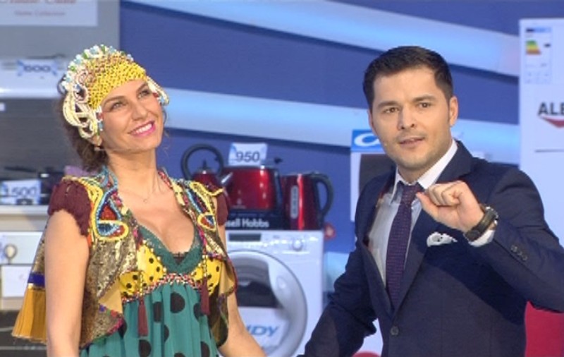 Anna Lesko îl inhibă pe Liviu Vârciu, la "Roata Norocului": "Am auzit că tu schimbi şosetele cam des"
