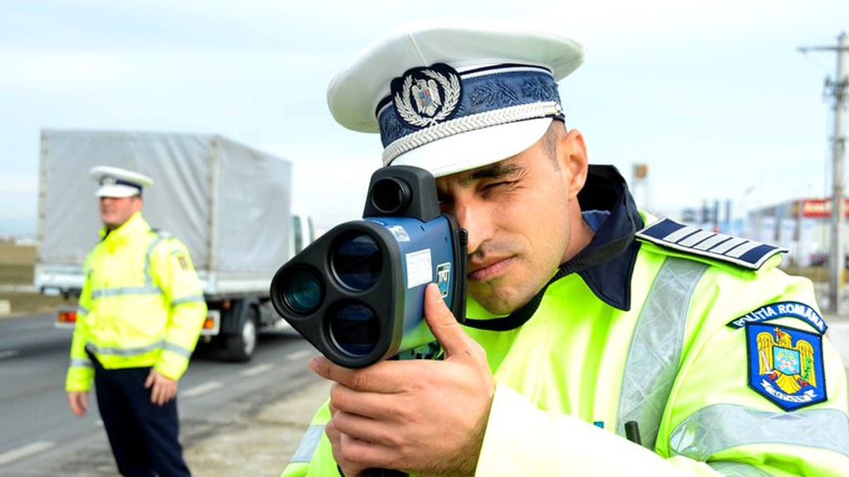 Radar pistol al Poliției Rutiere