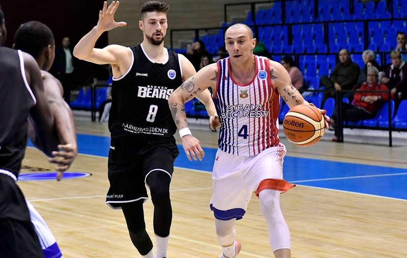 Steaua, surclasată de Bakken Bears la Ploiești, în FIBA Europe Cup la baschet masculin