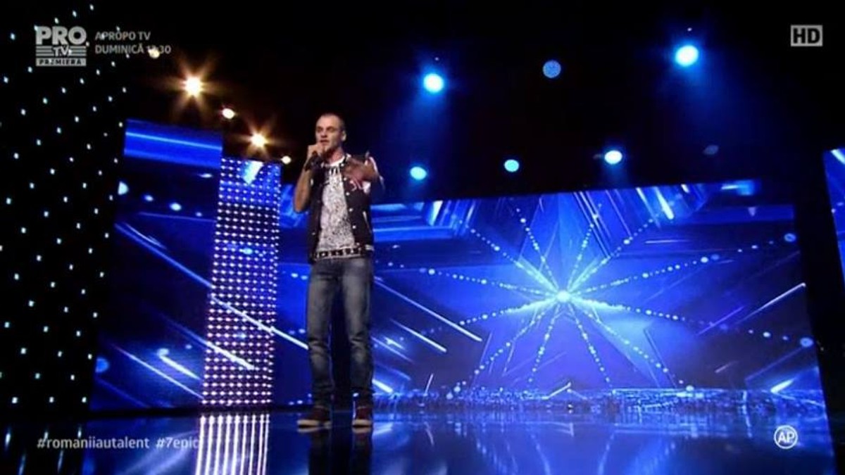 Tudor Iovu, pompierul din Chișinău care a impresionat cu hip-hop patriotic la Românii au talent.