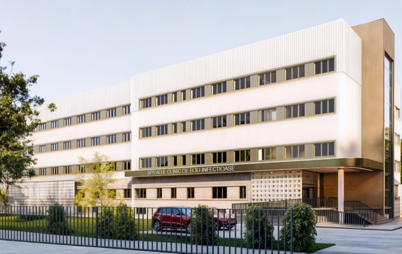Clădirea cu risc seismic I a Spitalului Clinic de Boli Infecţioase Constanţa va fi demolată parţial şi reconstruită