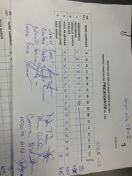 Procesul verbal de la votul pentru președinția partidului